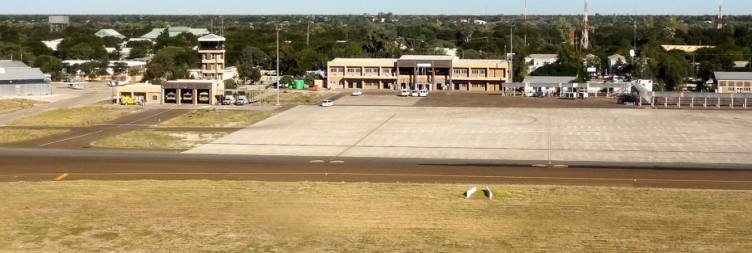 End in Maun Airport