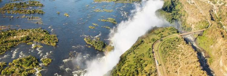Witness the Victoria Falls from Ilala Lodge