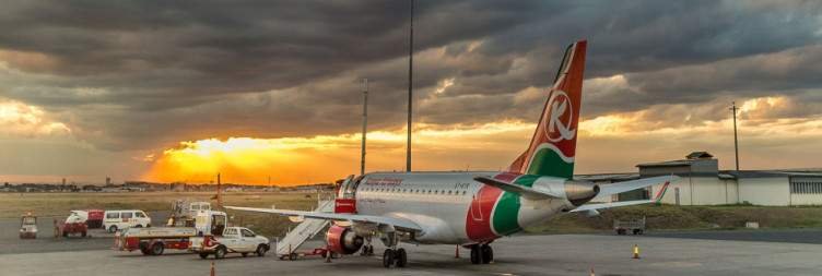 Finish at Nairobi Airport