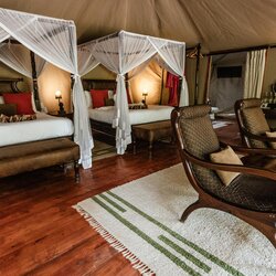 Twin Luxury Tents